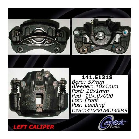 Centric Posi Quiet Loaded Caliper , Posi Quiet 142.51217